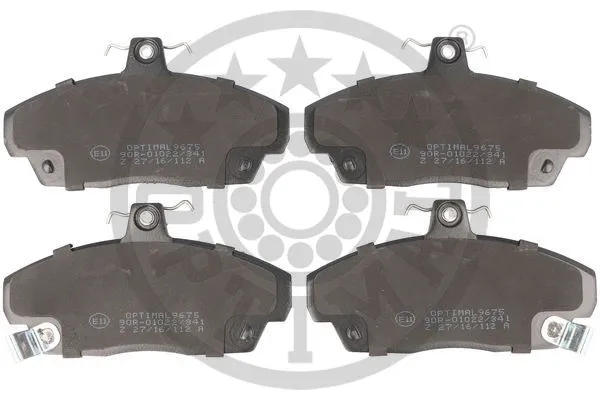 Brake Pad Set, disc brake (BP-09675)