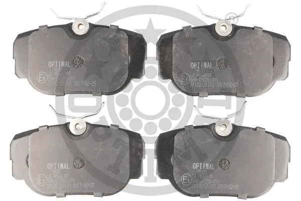 Brake Pad Set, disc brake (BP-09600)