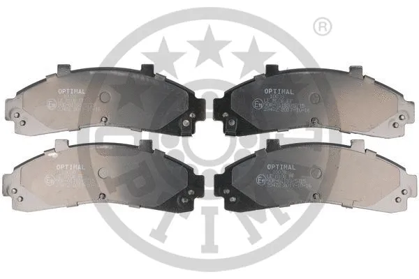 Brake Pad Set, disc brake (BP-10038)