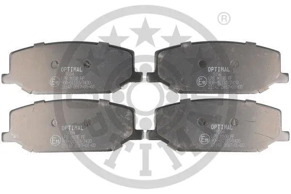 Brake Pad Set, disc brake (BP-09394)