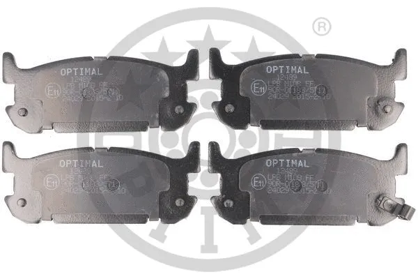 Brake Pad Set, disc brake (12489)