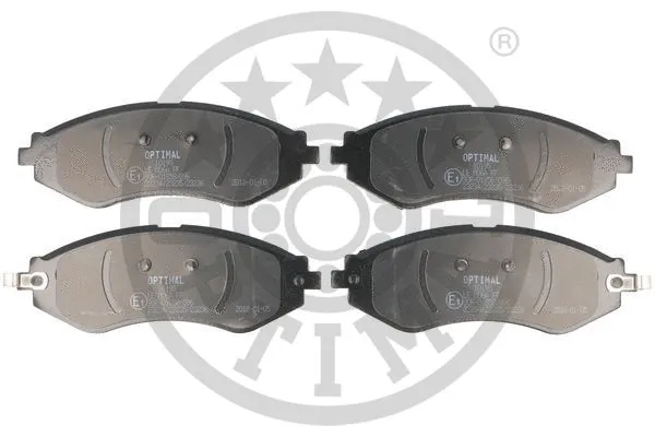 Brake Pad Set, disc brake (10195)
