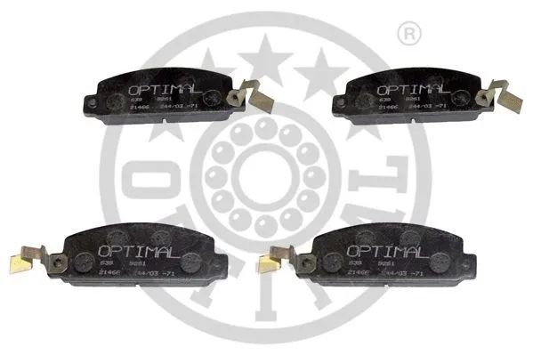Brake Pad Set, disc brake (9261)