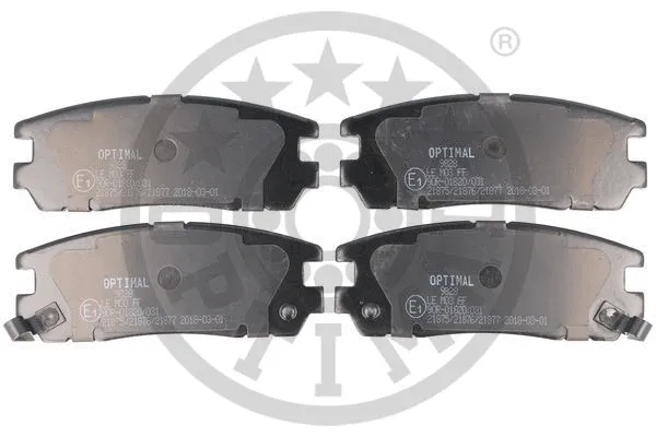 Brake Pad Set, disc brake (BP-09828)