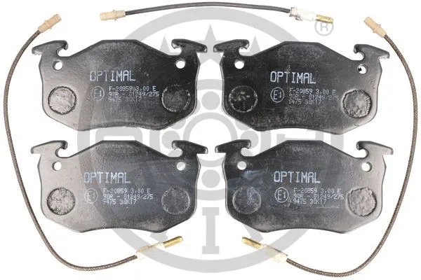 Brake Pad Set, disc brake (9352)