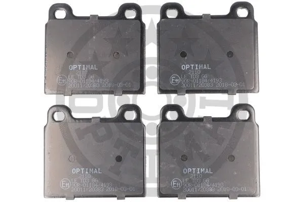 Brake Pad Set, disc brake (2110)