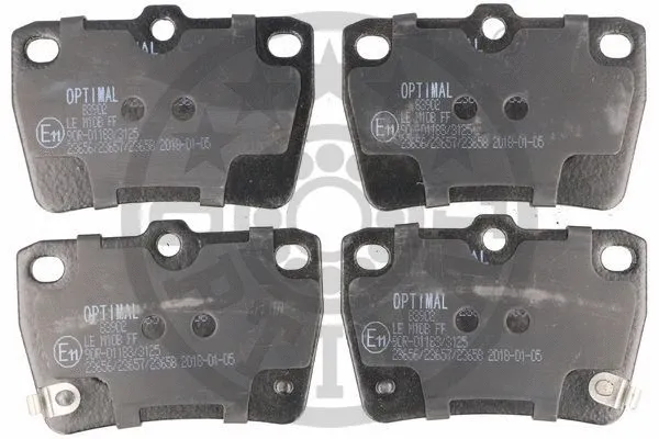 Brake Pad Set, disc brake (BP-83902)