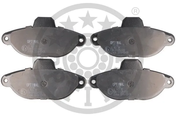 Brake Pad Set, disc brake (10180)