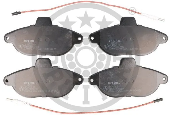 Brake Pad Set, disc brake (10089)