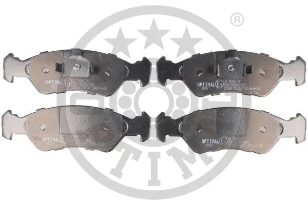 Brake Pad Set, disc brake (9587)