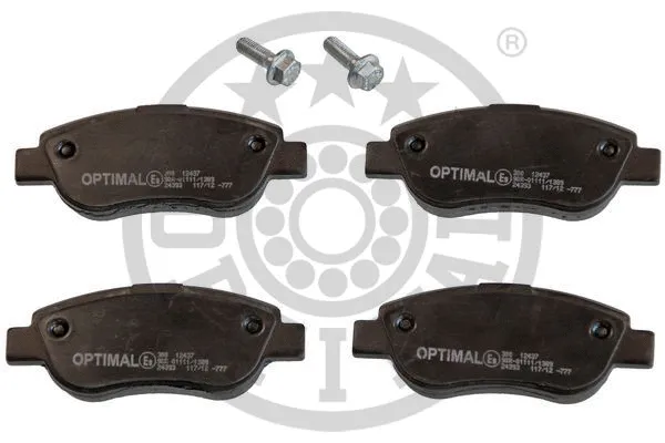 Brake Pad Set, disc brake (BP-12437)