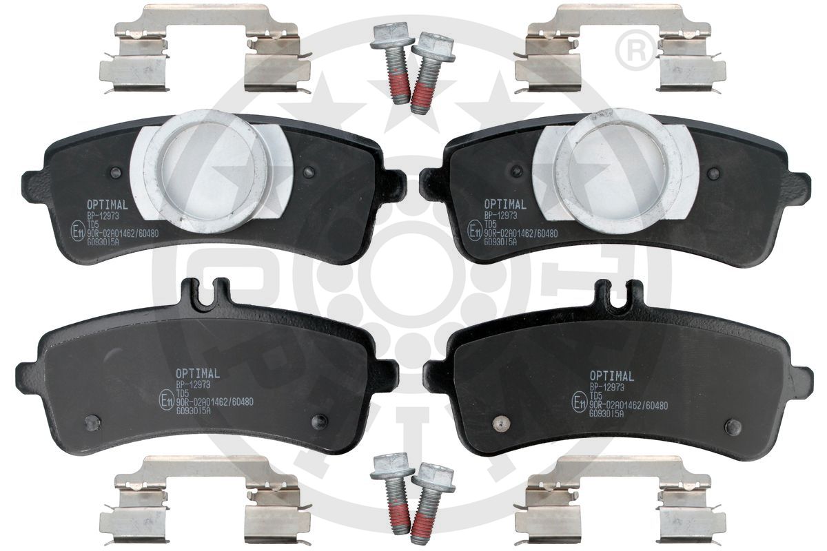 Brake Pad Set, disc brake (BP-12973)