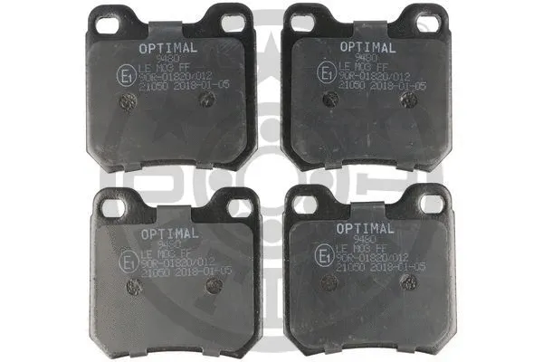 Brake Pad Set, disc brake (BP-09480)