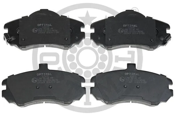 Brake Pad Set, disc brake (BP-12495)
