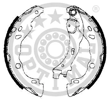 Brake Shoe Set (BB-7238)