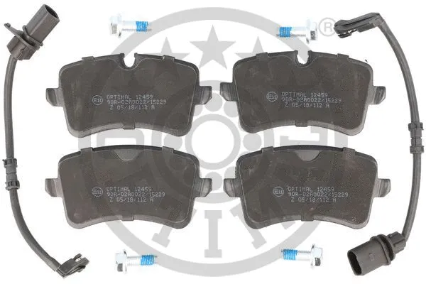 Brake Pad Set, disc brake (12459)