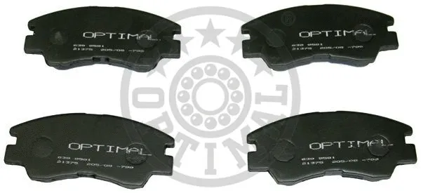 Brake Pad Set, disc brake (9581)