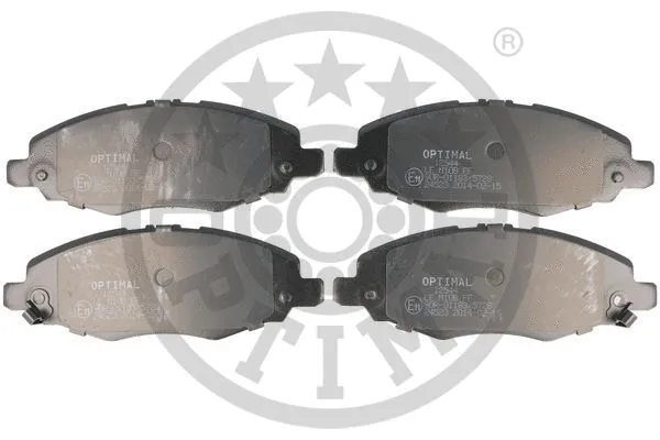 Brake Pad Set, disc brake (12544)
