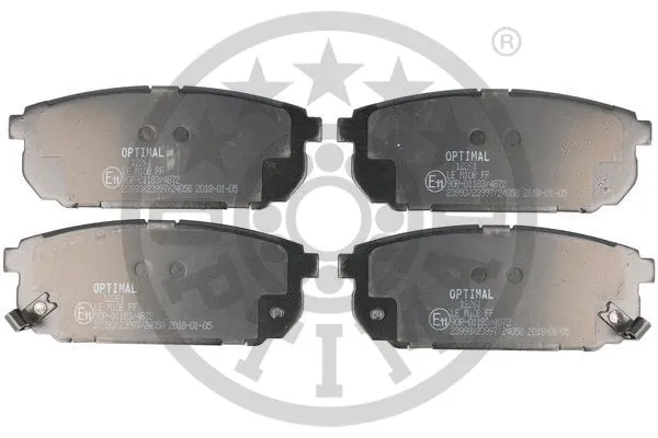 Brake Pad Set, disc brake (BP-12261)