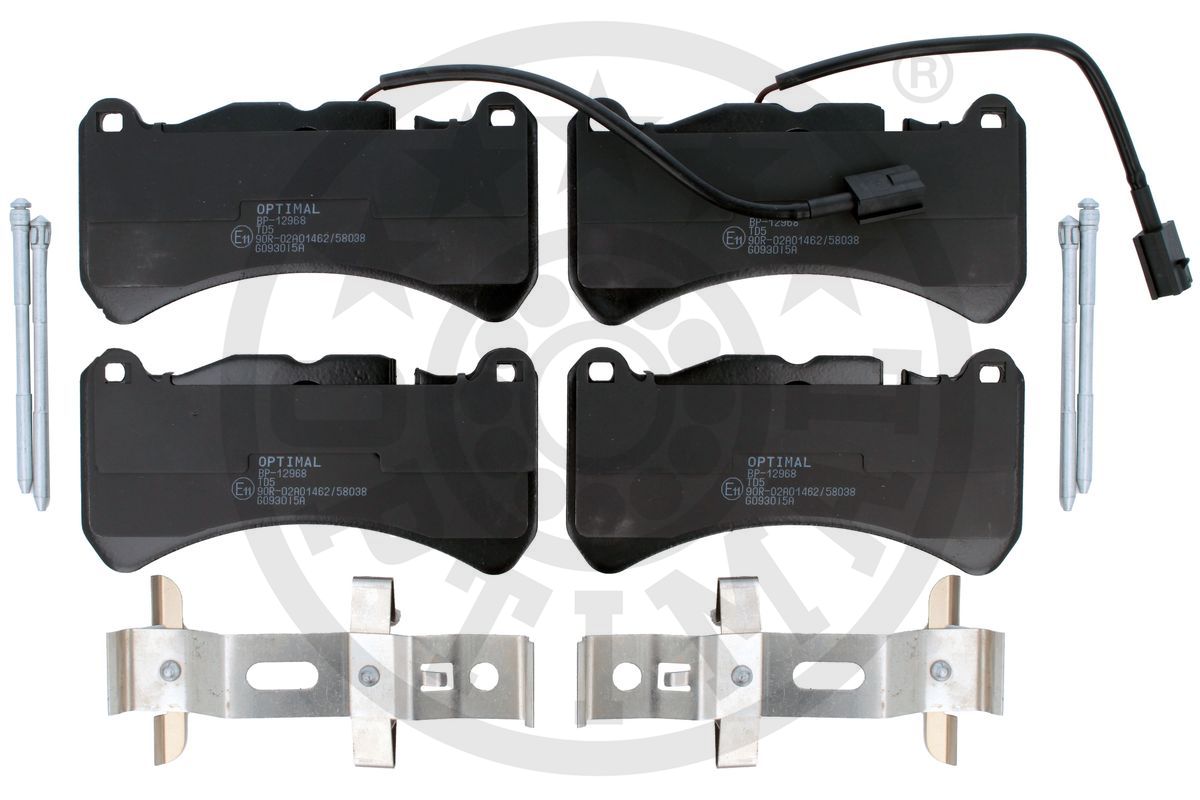 Brake Pad Set, disc brake (BP-12968)