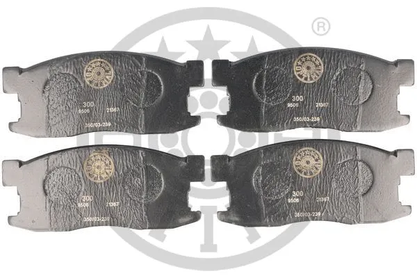 Brake Pad Set, disc brake (9506)