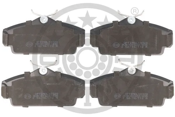 Brake Pad Set, disc brake (BP-10328)