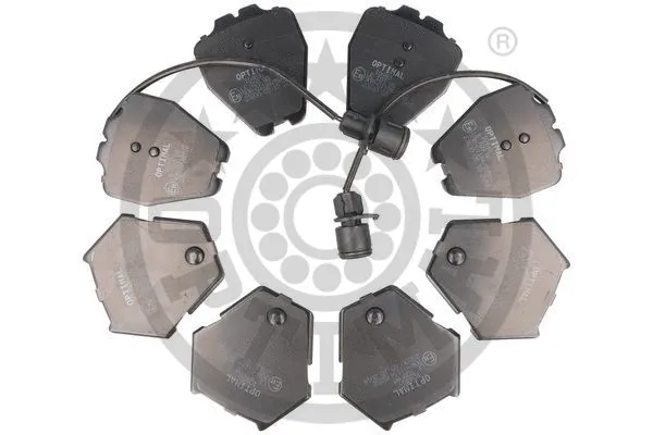 Brake Pad Set, disc brake (10483)