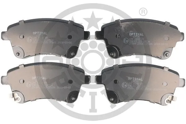 Brake Pad Set, disc brake (12575)