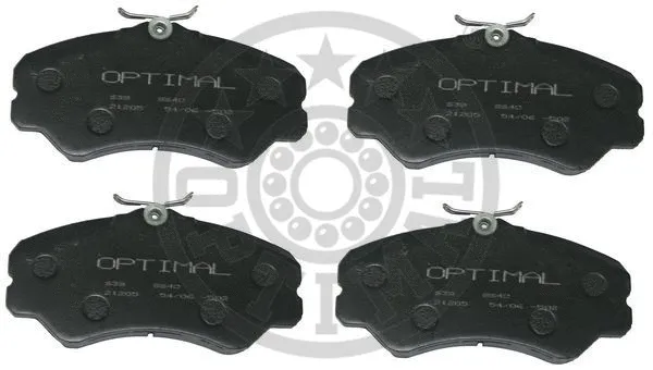 Brake Pad Set, disc brake (9640)