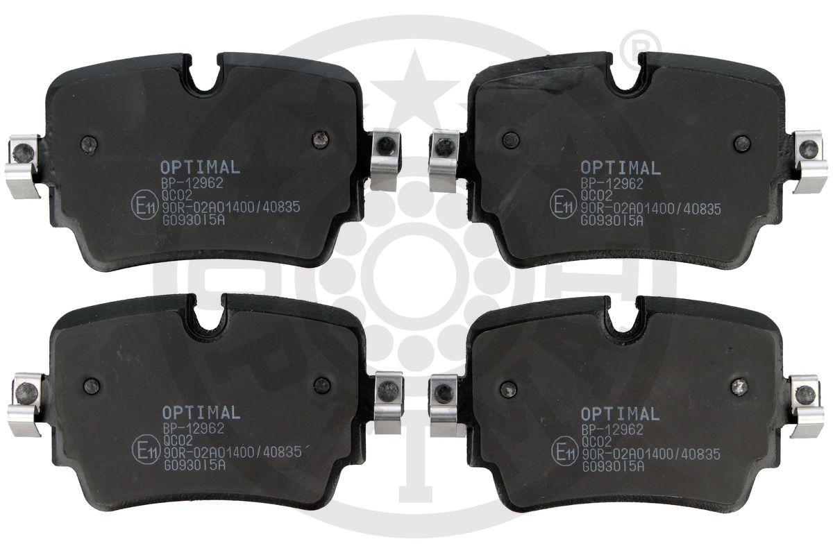 Brake Pad Set, disc brake (BP-12962)