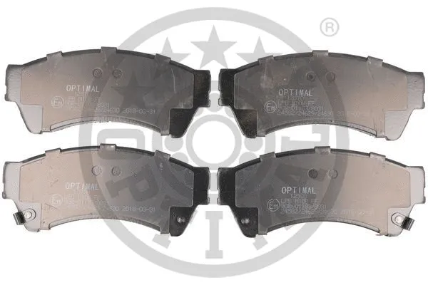 Brake Pad Set, disc brake (BP-12370)