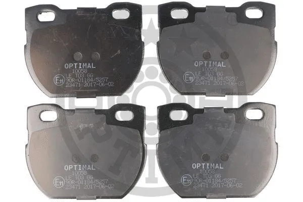 Brake Pad Set, disc brake (BP-10058)