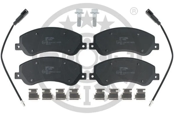 Brake Pad Set, disc brake (BP-12656)