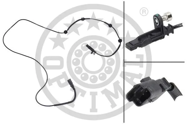 Sensor, wheel speed (06-S128)