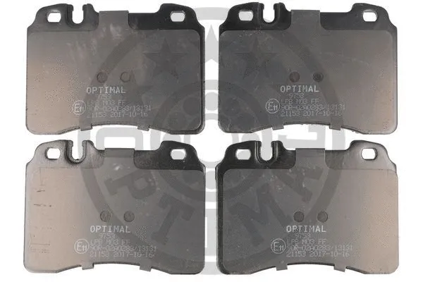Brake Pad Set, disc brake (9753)