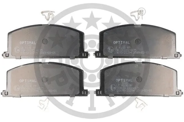Brake Pad Set, disc brake (9348)