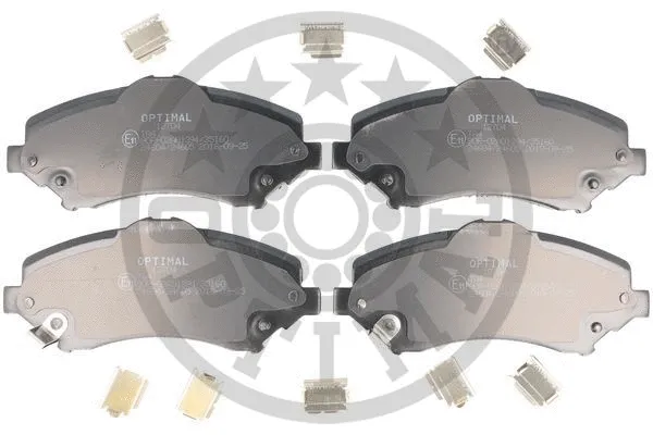 Brake Pad Set, disc brake (12704)