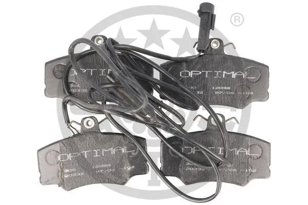 Brake Pad Set, disc brake (12056)