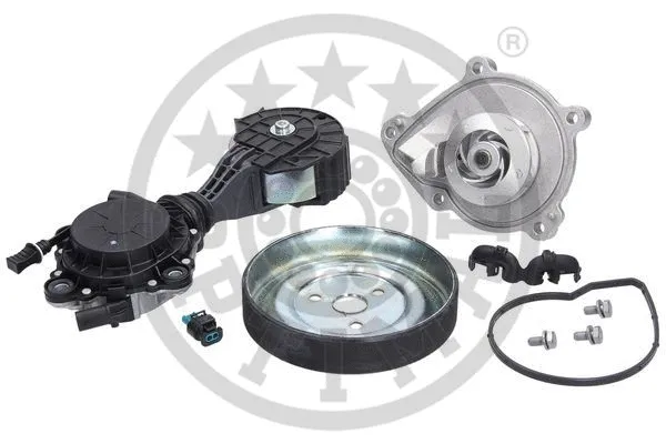 Water Pump + V-Ribbed Belt Kit