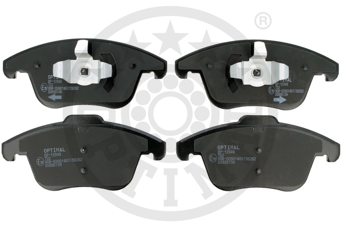 Brake Pad Set, disc brake (BP-12948)