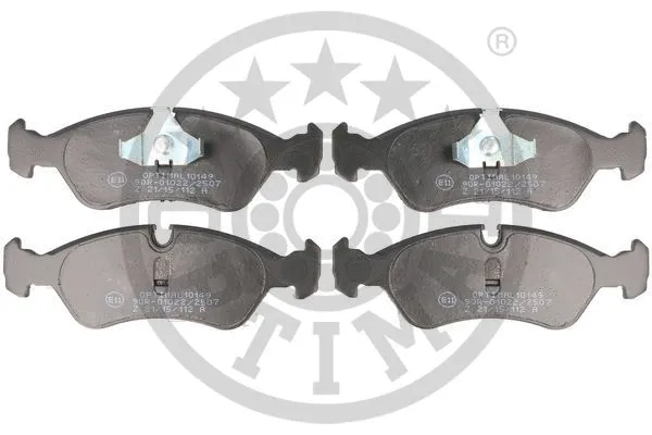 Brake Pad Set, disc brake (10149)
