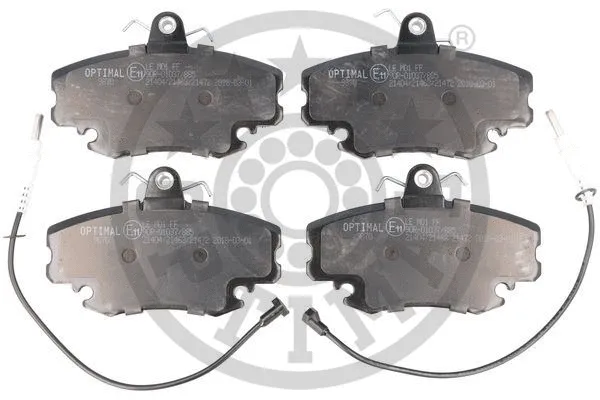 Brake Pad Set, disc brake (9870)