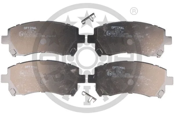 Brake Pad Set, disc brake (BP-10214)