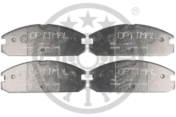 Brake Pad Set, disc brake (9515)