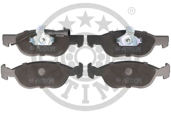 Brake Pad Set, disc brake (10393)
