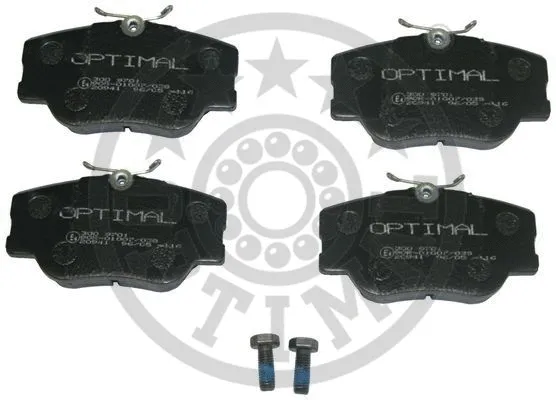 Brake Pad Set, disc brake (9701)