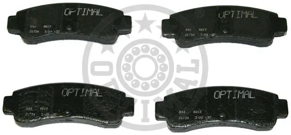Brake Pad Set, disc brake (9613)