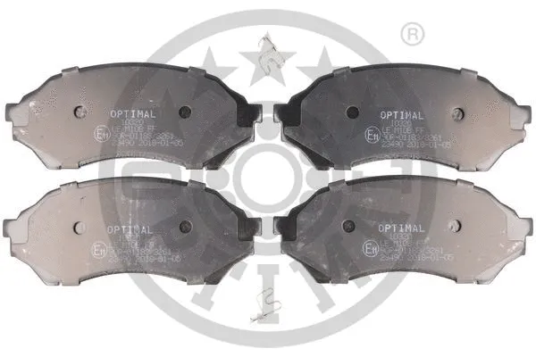 Brake Pad Set, disc brake (BP-10320)