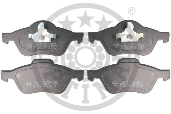 Brake Pad Set, disc brake (BP-96200)
