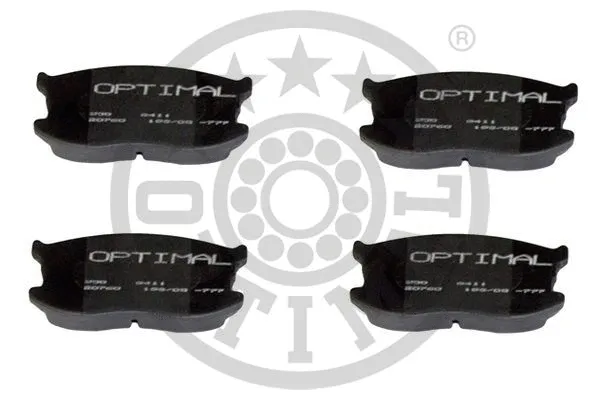 Brake Pad Set, disc brake (BP-09411)